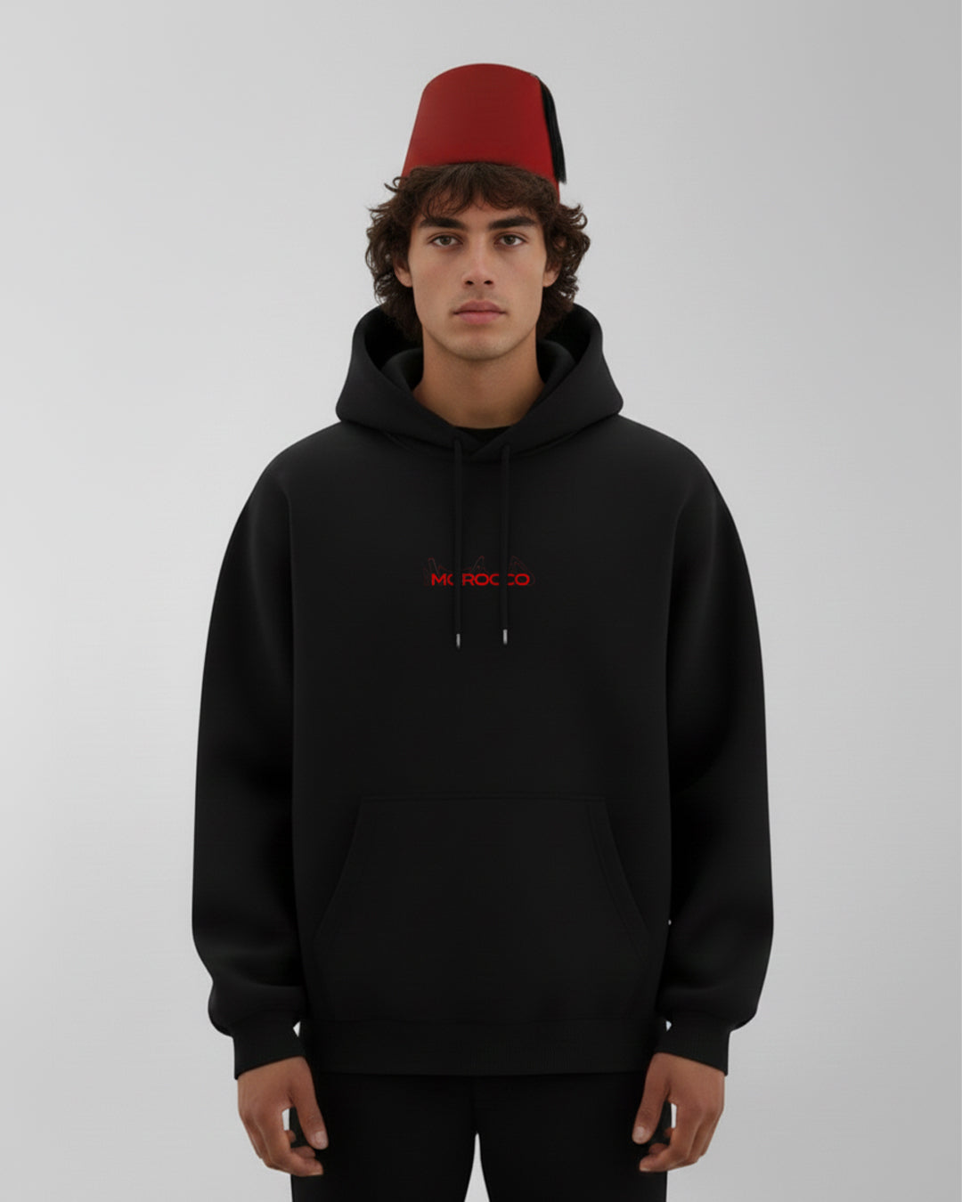 Hoodies Noir - Africa Map