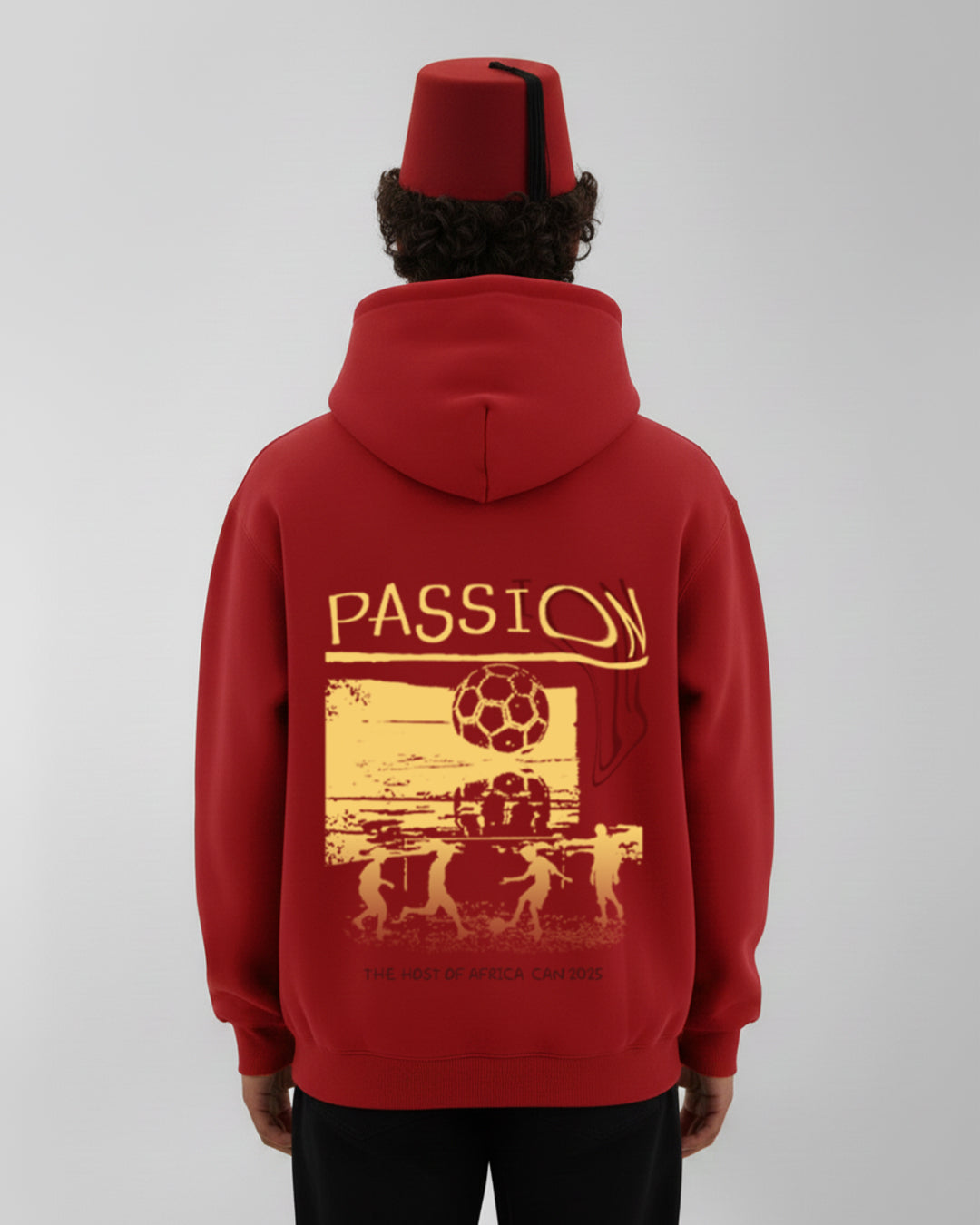Hoodie Passion Can 2025 - Red