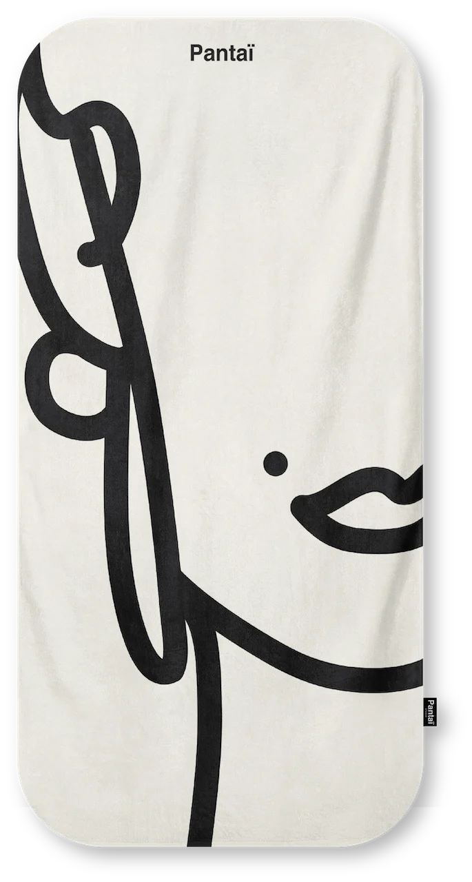 Serviette de plage microfibre recyclée – Sans sable & ultra absorbante