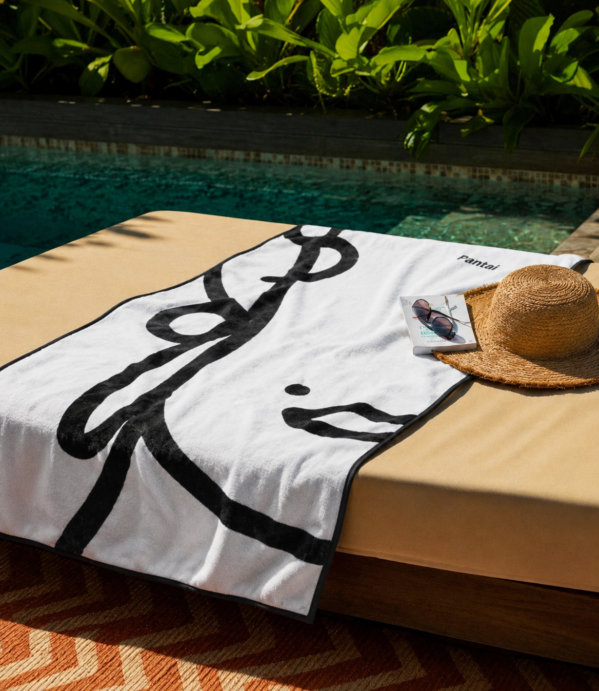 Serviette de plage microfibre recyclée – Sans sable & ultra absorbante