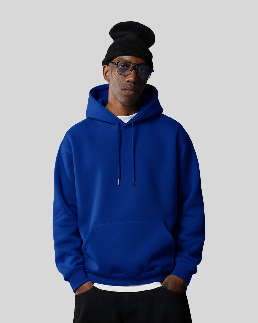Hoodies Simple Premium Quality - Bleu foncé