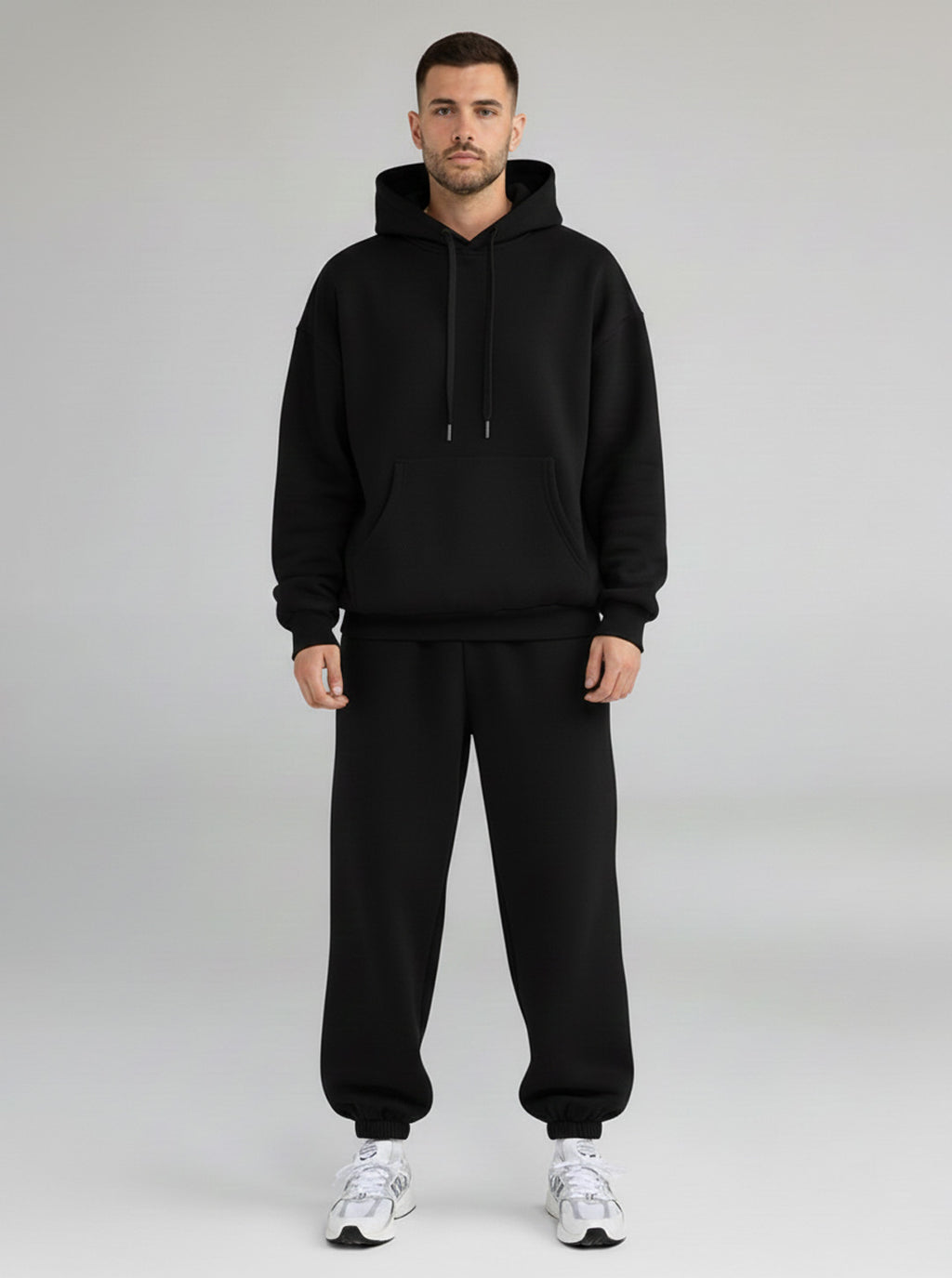 Pantalon jogging Homme en coton - Noir