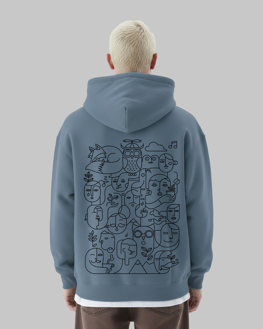 Printed Hoodie - Premium Quality