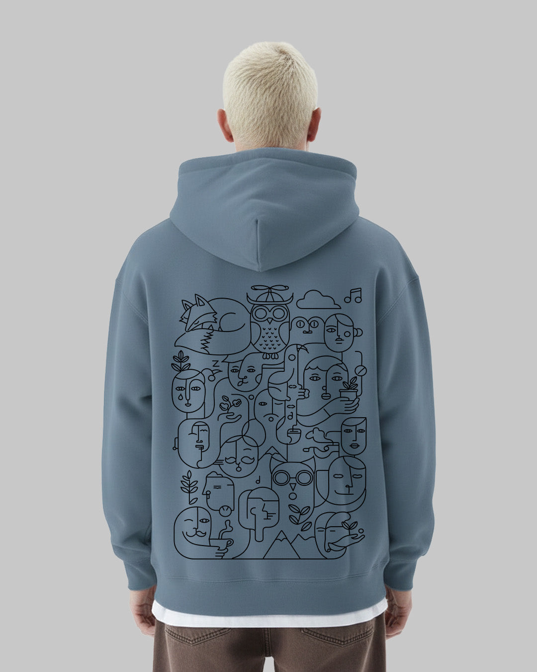 Printed Hoodie - Premium Quality