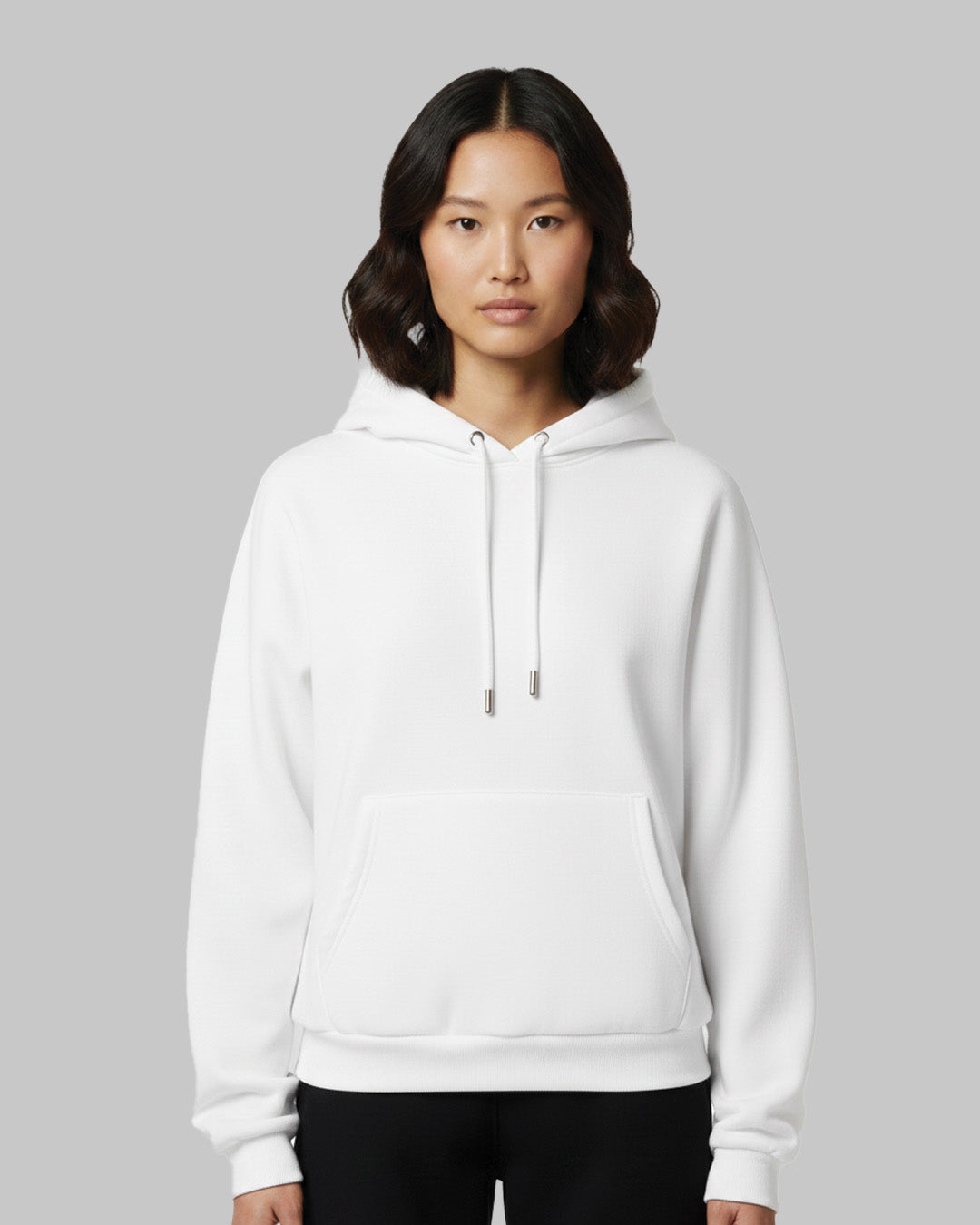 Moroccan LION Special CAN 2025 - Printed Hoodie Premium Quality Femme - White