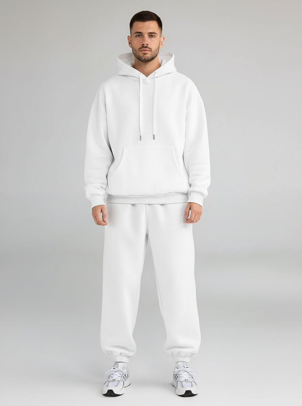 Pantalon jogging Homme en coton - Blanc