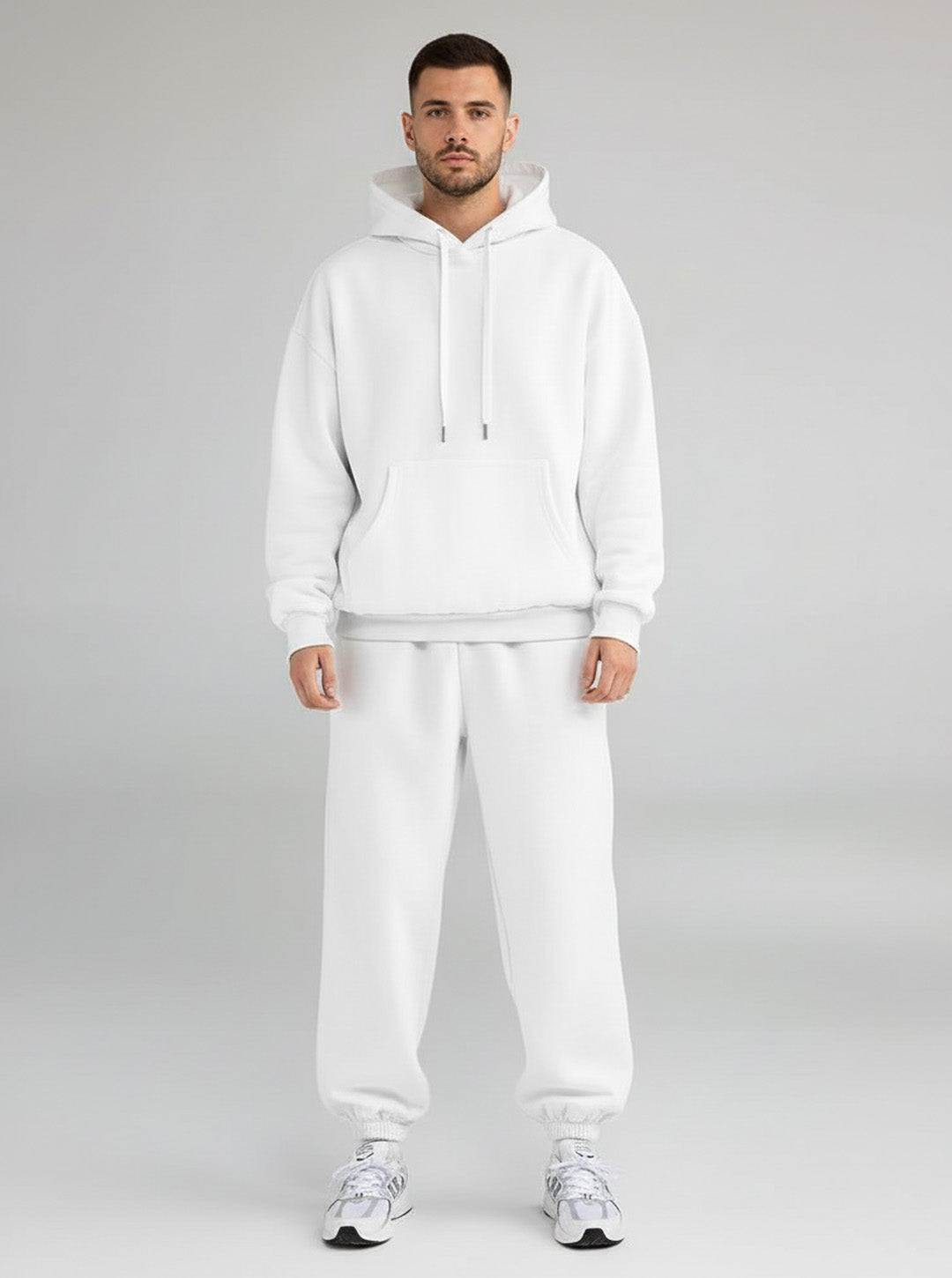Pantalon jogging Homme en coton - Blanc