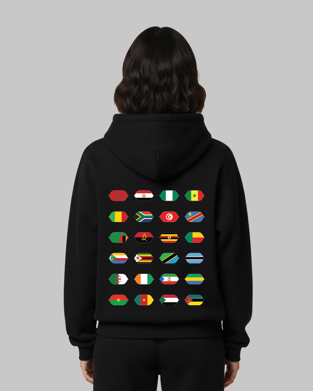 Special CAN 2025 - CAN FLAGS -  Printed Hoodie -  Premium Quality