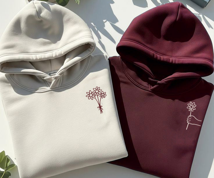 Pack 2 Hoodies Couple Edition - His & Hers - Printed Hoodie - Premium Quality