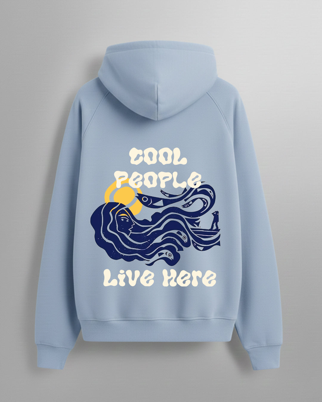 Printed Hoodie Premium Quality - Cool People